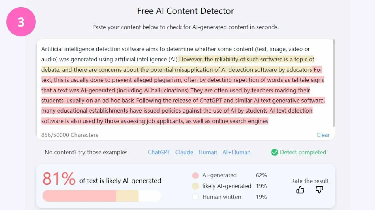 AI Writing Use Step 3